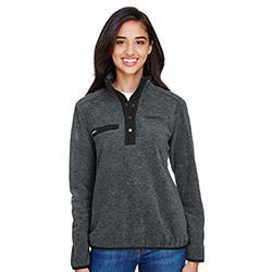 Dri Duck Denali Melange Fleece Pullover